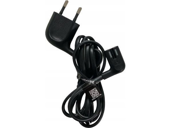 Samsung - Verkkokaapeli - 2-napainen kulmikas F-tyypin kulmikkaaseen - 250 V - 2,5 A - 1,5 m - Eurooppa