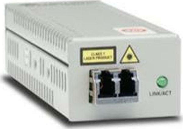 Allied Telesis AT MMC2000/LC - Fibermediekonverterare - 1GbE - 1000Base-T, 100Base-TX, 10Base-T, 1000Base-SX - RJ-45 / 2x LC multiläge - upp till 5...
