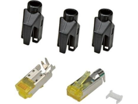 EFB Elektronik TM31 RJ-45 kpl 50-pakkaus musta ( H7642.4-50 )