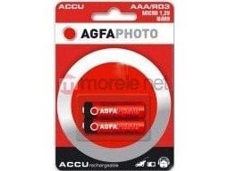 AgfaPhoto Power 1000 - Batteri 2 x AAA - NiMH - (uppladdningsbara) - 900 mAh