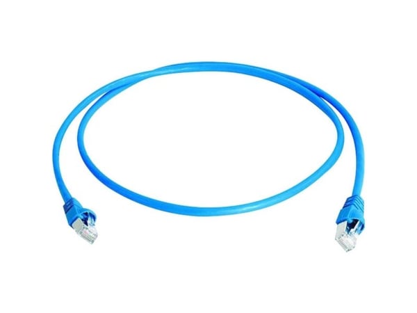 Telegärtner DataVoice Office - Koblingskabel - RJ-45 (hann) til RJ-45 (hann) - 25 m - 5.8 mm - S/FTP - CAT 6a - med støvel, halogenfri, uten hindri...