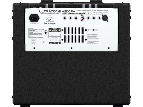 Behringer K900FX, 3.0 kanaler, 20000 O, 150 O, XLR / 1/4" TRS, 100-230 V, 50 - 60 Hz
