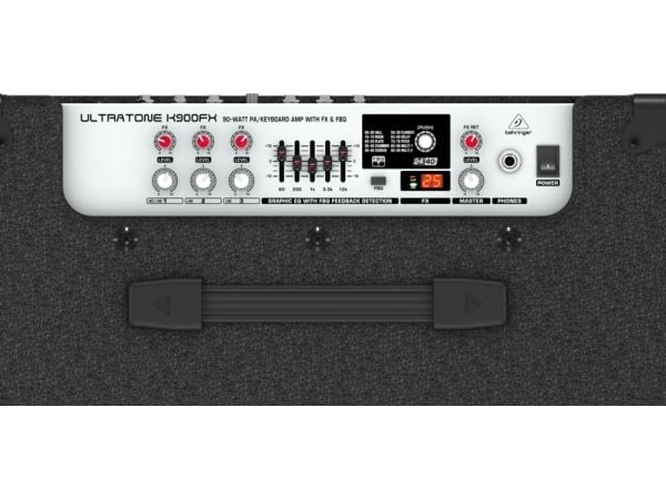Behringer K900FX, 3.0 kanaler, 20000 O, 150 O, XLR / 1/4" TRS, 100-230 V, 50 - 60 Hz