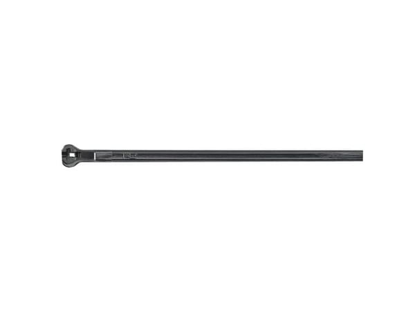 ABB TY26MX, Kaksiaukkoinen johdinside, Nailon, Polyamidi, Musta, 28,4 cm, 3,71 mm, 10000 kpl ABB TY26MX, Kaksiaukkoinen johdinside, Nailon, Polyamidi, Musta, 28,4 cm, 3,71 mm, 10000 kpl