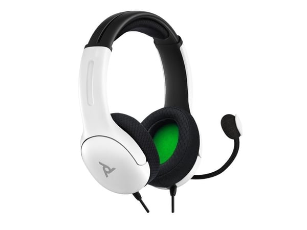 PDP LVL40, Kabel, Spela, Headset, Vit