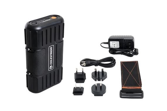 Celestron Power Tank Lithium LT, Teleskopkraftstasjon, Sort, 101,6 mm, 50,8 mm, 190,5 mm, 630 g