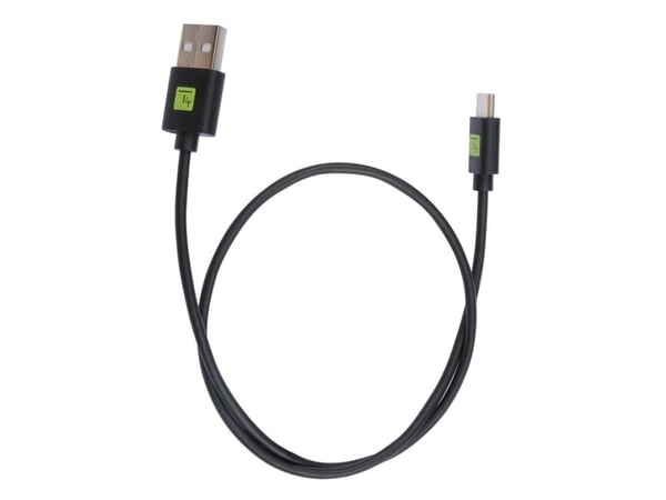 Techly ICOC MUSB31-CMAM05T, 0,5 m, USB A, USB C, USB 3.2 Gen 1 (3.1 Gen 1), 5 Gbit/s, Sort