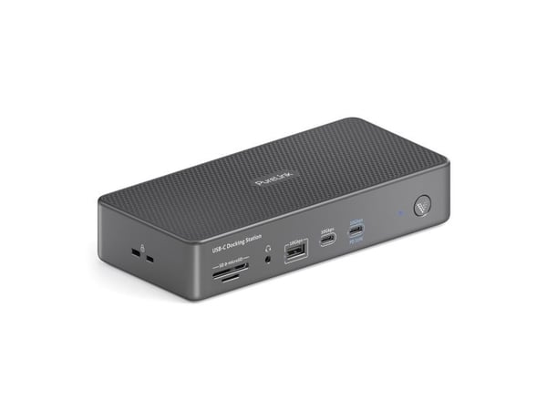 Vuelogic VL-D220 - Dokkingstasjon - USB-C 3.2 Gen 2 - 2 x HDMI, DP - 1GbE