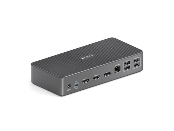 Vuelogic VL-D220 - Dokkingstasjon - USB-C 3.2 Gen 2 - 2 x HDMI, DP - 1GbE