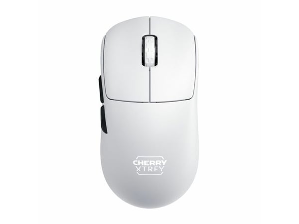 CHERRY Xtrfy M68 Pro - Mus - optisk - 5 knapper - trådløs - 2.4 GHz - USB trådløs mottaker - hvit