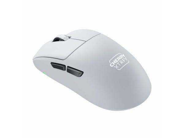 CHERRY Xtrfy M68 Pro - Mus - optisk - 5 knapper - trådløs - 2.4 GHz - USB trådløs mottaker - hvit
