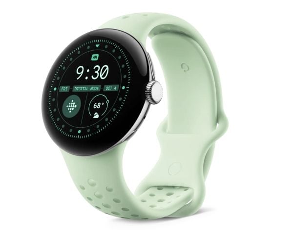 Google - Bånd for smart armbåndsur - Stor størrelse - vintergrønn - for Pixel Watch 3