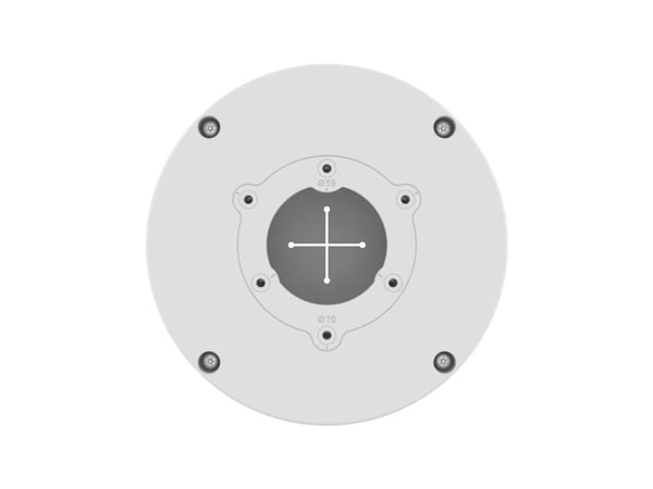 Hanwha SBO-140BW, Kytkentärasia, Valkoinen, Hanwha, Alumiini, 143 mm, 143 mm