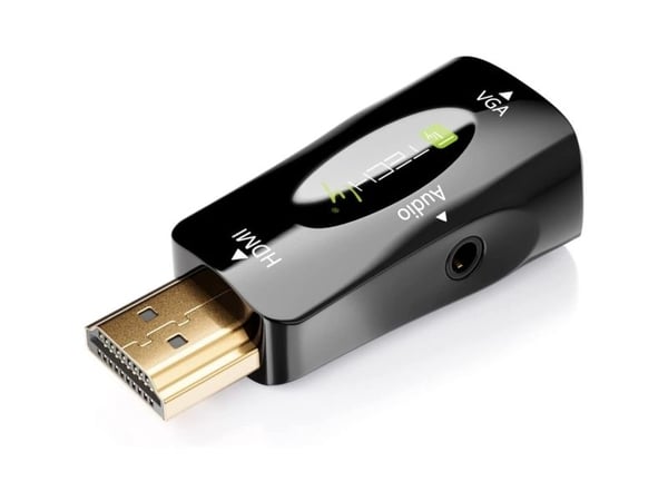 EFB Elektronik IDATA-HDMI-VGA2MABT2, HDMI Type A (Standard), VGA (D-Sub) + 3.5mm, Hankjønn, Hunkjønn, Rett, Rett