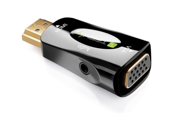 EFB Elektronik IDATA-HDMI-VGA2MABT2, HDMI Type A (Standard), VGA (D-Sub) + 3.5mm, Hankjønn, Hunkjønn, Rett, Rett