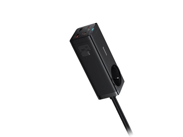 Baseus Charger Baseus GaN3 Pro AC+2U+2C Charger 230V 2xUSB-A 2xUSB-C 65W