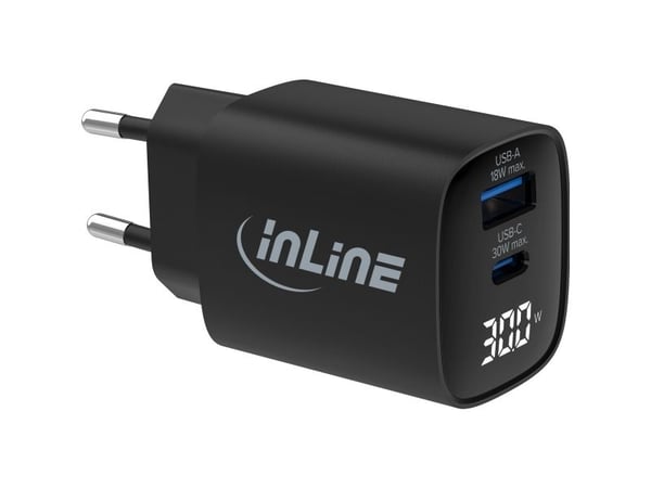 InLine 31550, Sisätila, AC, 12 V, musta