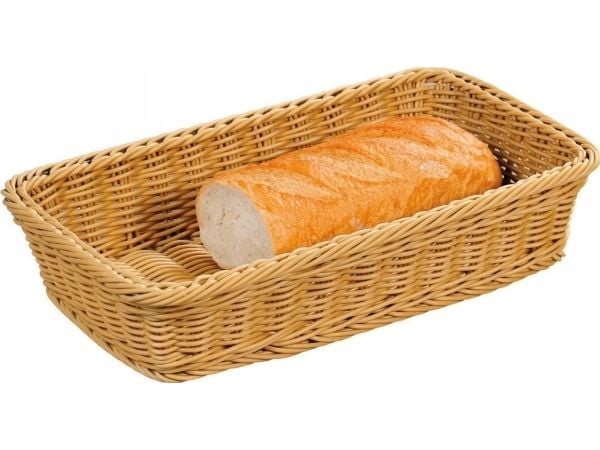 Kesper brødkurv 35 x 20 cm beige