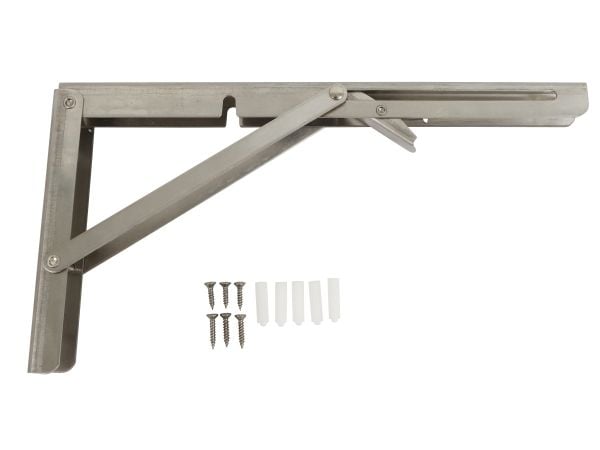 HOME It® sammenklaplig hyldeknægt 300 x 170 mm 150 kg rustfrit Stål