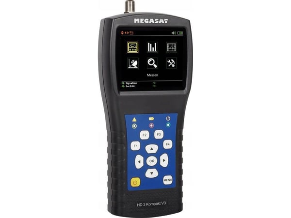 Megasat HD 3 Kompakt V3, 950 - 2150 MHz, LCD, 1 kpl, Musta, 12 V, Laatikko