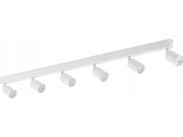 TK Lighting spotlight top GU10 6x10W vit