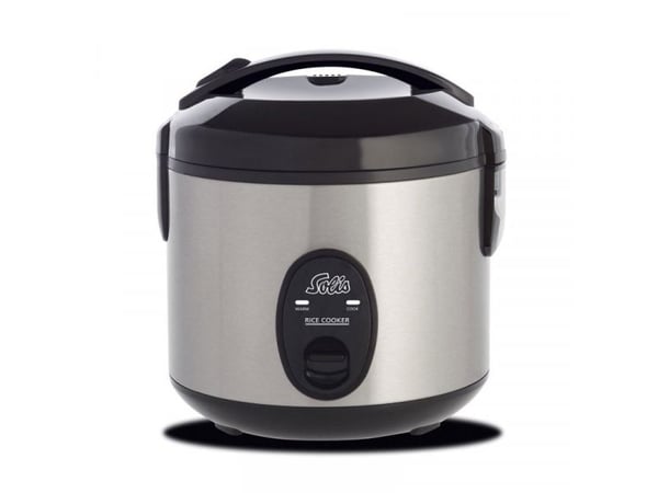 Solis Rice Cooker Compact Type 821 - Riskoker - 0.8 liter - 350 W - rustfritt stål