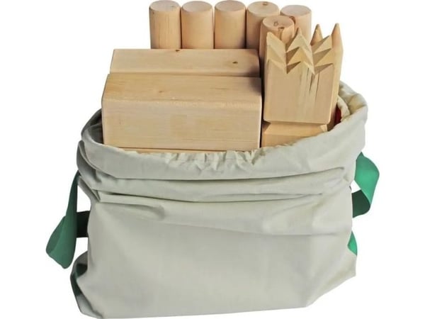 Master Gra Kubb schackspel skandinavisk MASTER trädgård