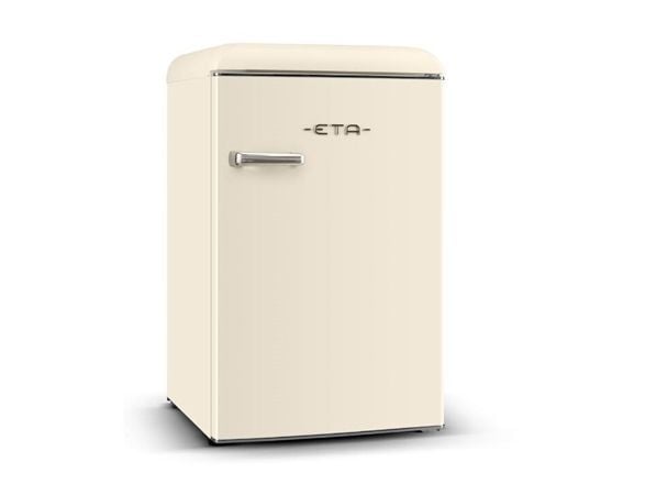 ETA Storio ETA253590040E - Kylskåp med frysfack - bredd: 55.2 cm - djup: 61.7 cm - höjd: 90 cm - 110 liter - Klass E - beige