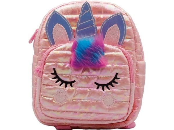 STNUX ryggsekk puffy enhjørning rosa STN8745 98745