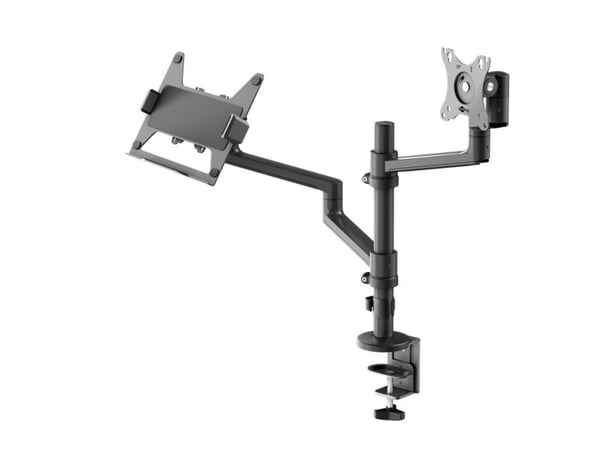 GOOBAY Monitor Mount Laptop Arm 17-32'', Skjerm maks. 8 kg/Bærbar datamaskin 5 kg