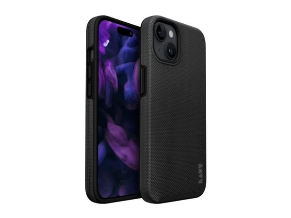 LAUT Shield, Etui, Apple, iPhone 15, 15,5 cm (6.1"), Svart