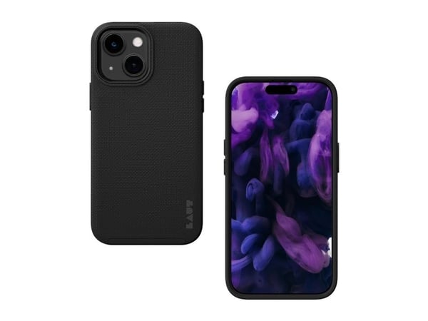 LAUT Shield, Etui, Apple, iPhone 15, 15,5 cm (6.1"), Svart