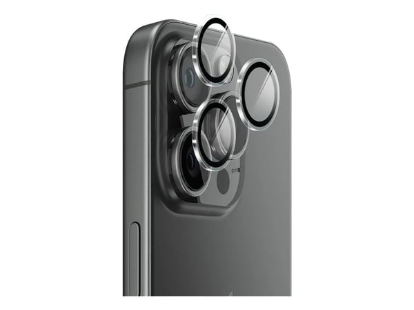 dbramante1928 eco-lens - Linsebeskytter for mobiltelefon - blank - for Apple iPhone 15 Pro, 15 Pro Max