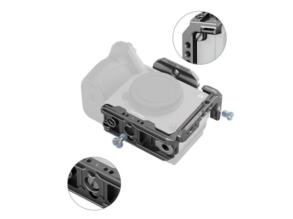 SmallRig 4772, 102,6 mm, 75,6 mm, 44,8 mm, 102 g, 180 mm, 130 mm