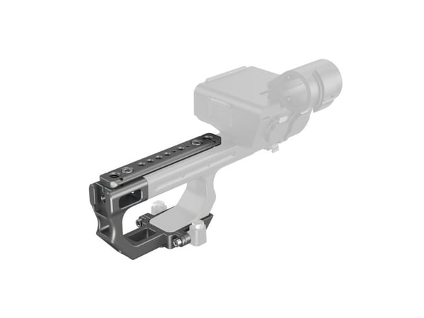 SmallRig 4830, Monteringsplate, Sort, Aluminium, Silikon, Rustfritt stål, 1/4-20, 3/8-16", Sony FX3 / FX30 XLR Handle, 124,8 mm
