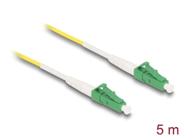 Delock kaapeli valokuitu LC-APC-LC-APC Simplex Singlemode OS2 5 m