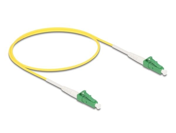 Delock kaapeli valokuitu LC-APC-LC-APC Simplex Singlemode OS2 0,5 m