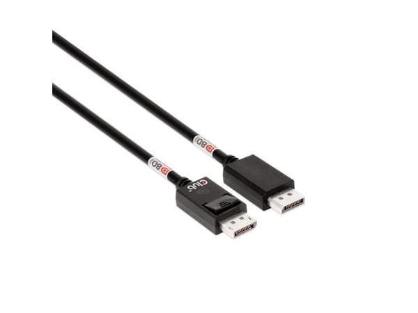 CLUB3D CAC-1092, 1,6 m, DisplayPort, DisplayPort, Hanstik, Hanstik, 10240 x 4320 piksler