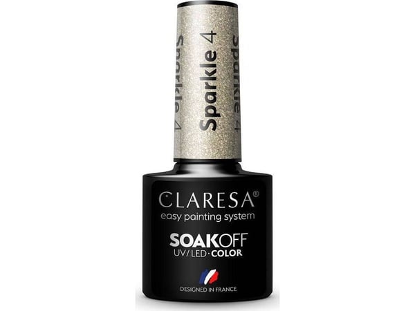 CLARESA Soak Off UV/LED Sparkle hybridlack 4 5g
