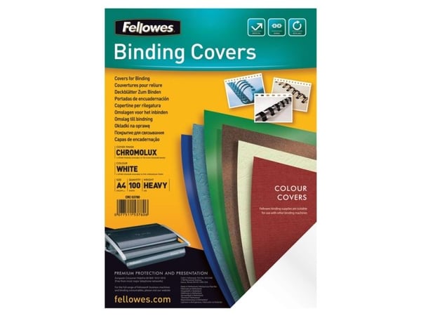 Fellowes 5378006, A4, Hvit, Blank, 250 g/m², 100 stykker