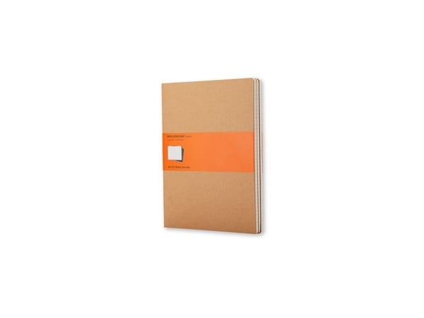 Moleskine Cahier, monokromatisk, svart, 64 ark, 70 g/m², innbundet, universell