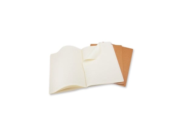 Moleskine Cahier, monokromatisk, svart, 64 ark, 70 g/m², innbundet, universell