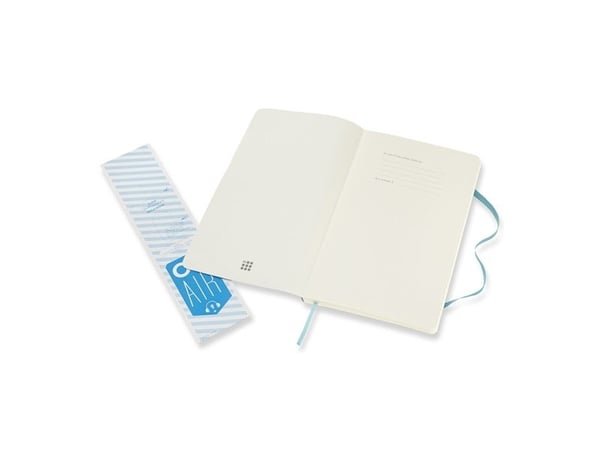 Moleskine Notebook Classic Large, linjeret Reef Blue