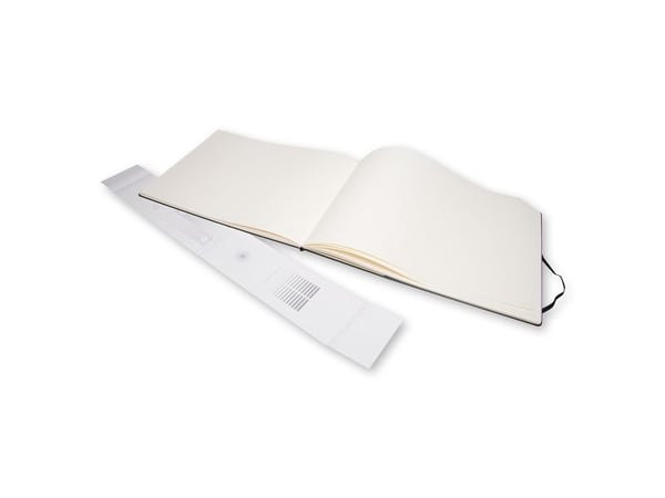 Moleskine Folio Art Watercolour Album A3, ulinjeret, hard cover sort