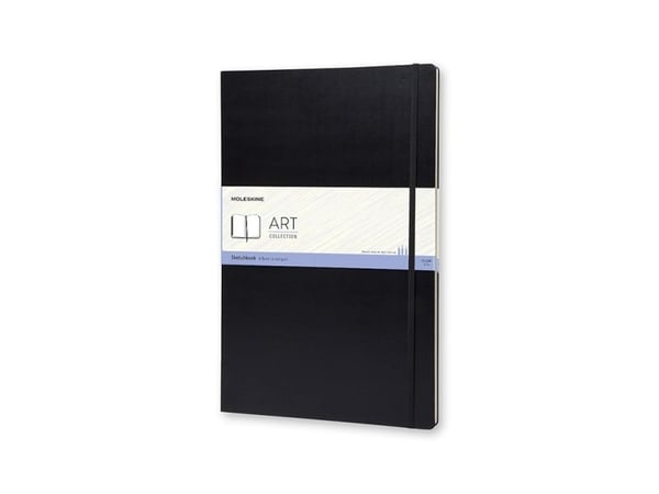 Moleskine 978-88-6293-196-0, Monokromatisk, Sort, A3, Matt, Innbundet (hardcover), Voksen
