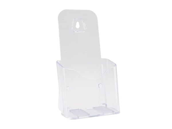 Broschyrhållare A4 BNT clear 1/3 1-rum för bord 685x480x550mm