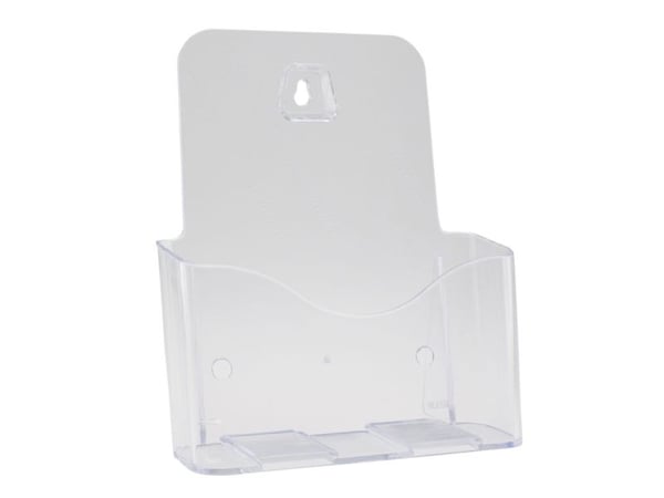 Brochure holder, BNT A5 1 rum til bord/væg, transparent