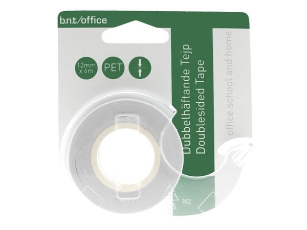 Tape, BNT, 12mmx6.00m, transparent kasse a 12 ruller