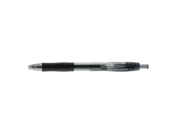 Gelpen bnt/Office sort 0,7 mm - (25 stk.)
