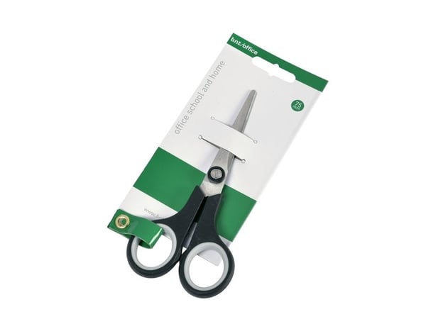 Saks Kontor 125 mm Soft Grip, Sortering / tykkelse 185x5x85mm 0,035kg (1stk)